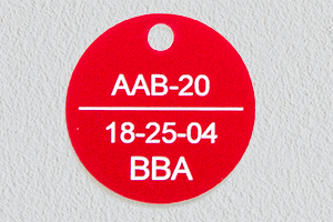 Gegraveerd kunststof, graveer kunststof, industriële markeringen, resopal