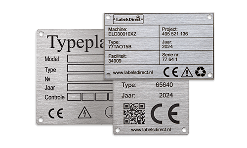 Gegraveerd metaal, gegraveerd rvs, RVS labels, metalen labels