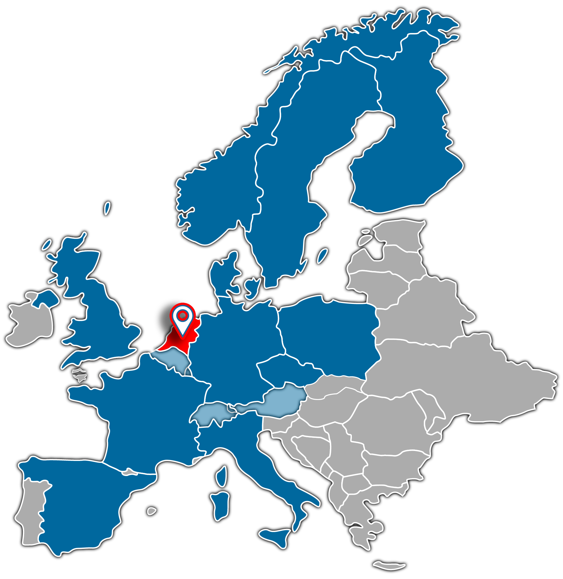 Kaart-Europa